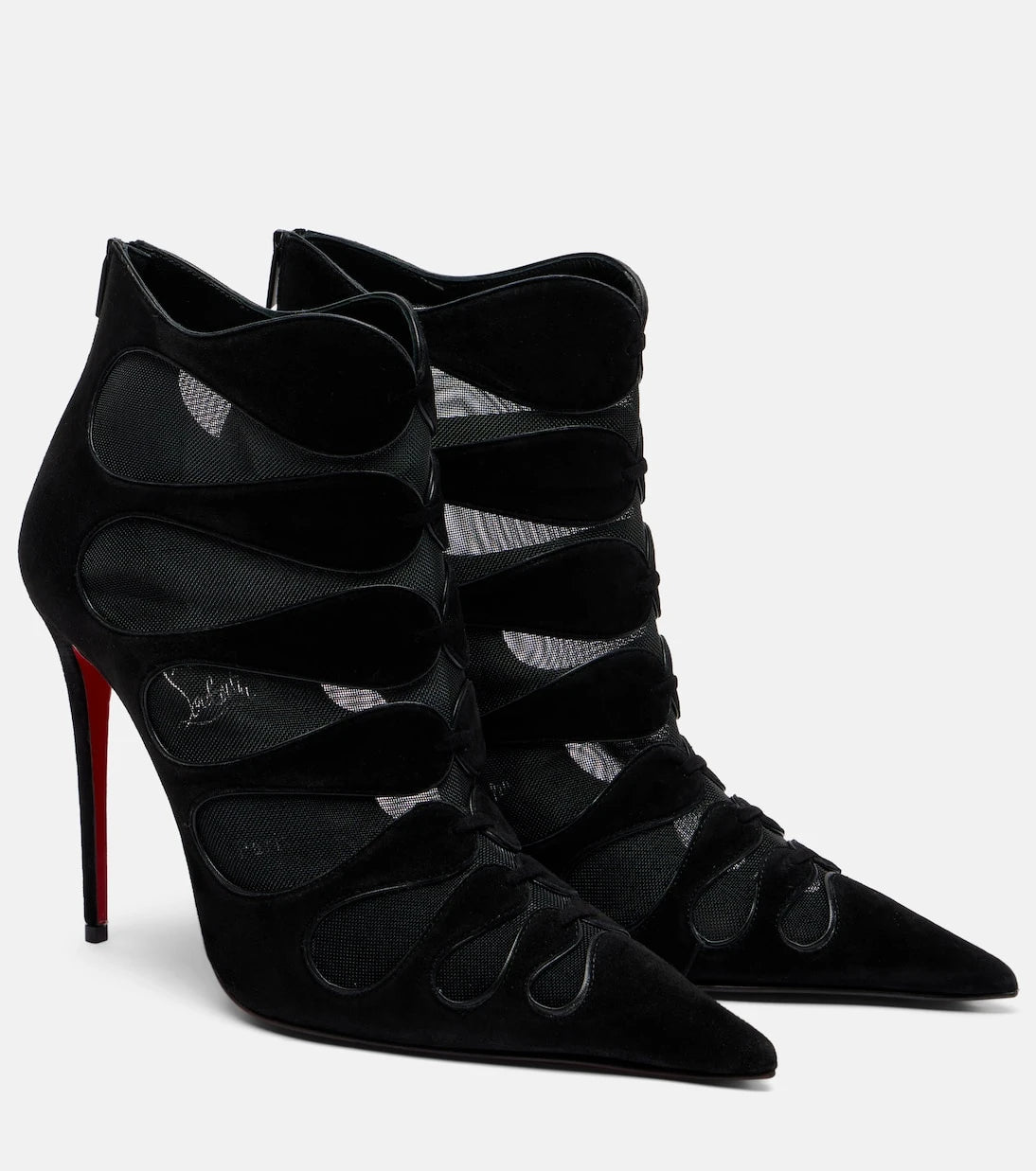 Christian Louboutin - Circus Max 100 suede ankle boots