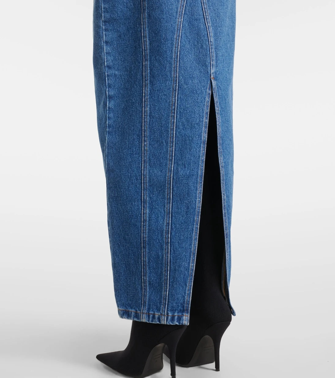 Jean Paul Gaultier - Denim maxi dress