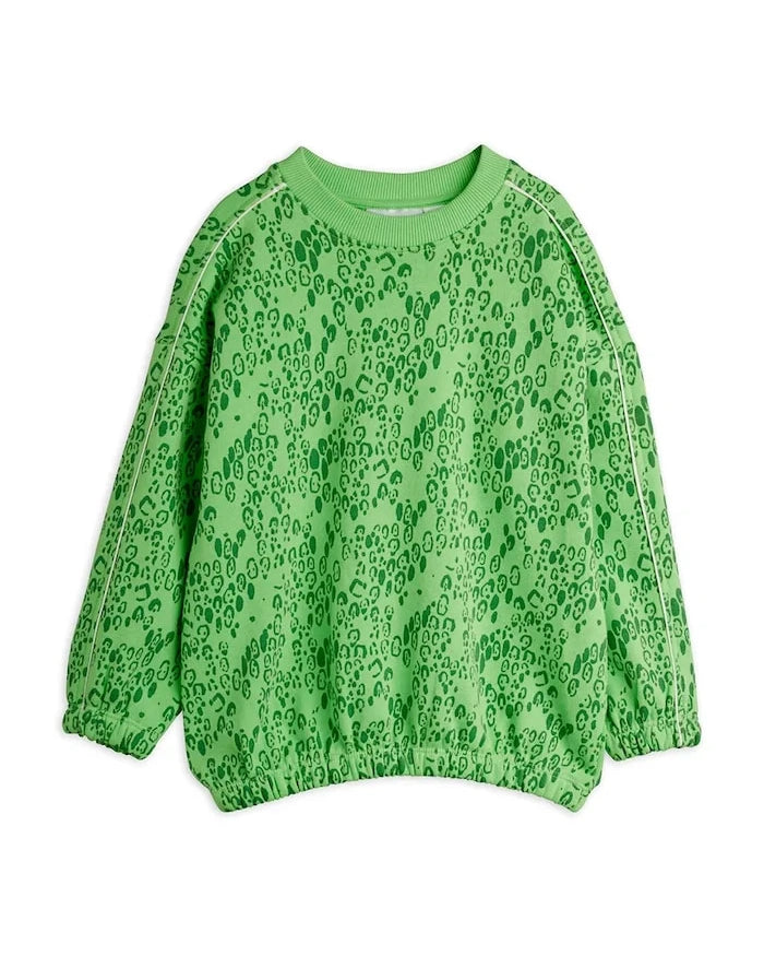 Детски памучен суичър Mini Rodini Mini leopard