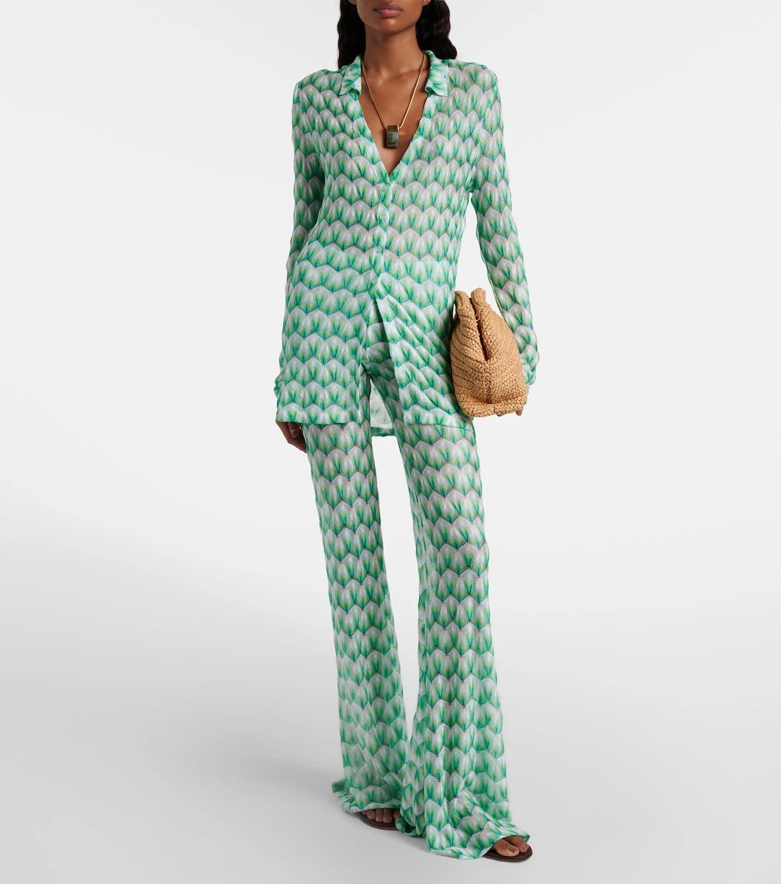 Missoni - Scalloped blouse