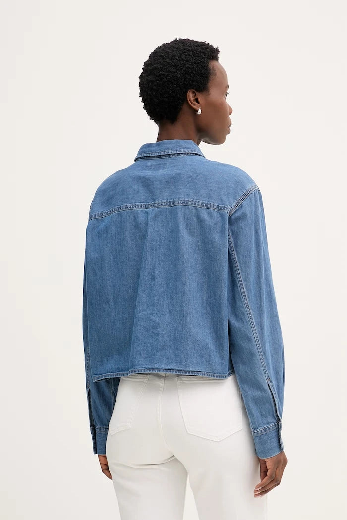 Calvin Klein Jeans kadın denim gömlek