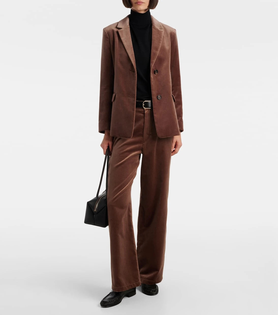 'S Max Mara - بليزر أجاتا من القطيفة القطنية