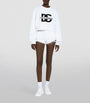 Dolce & Gabbana Multi Cropped Logo Sweatshirt