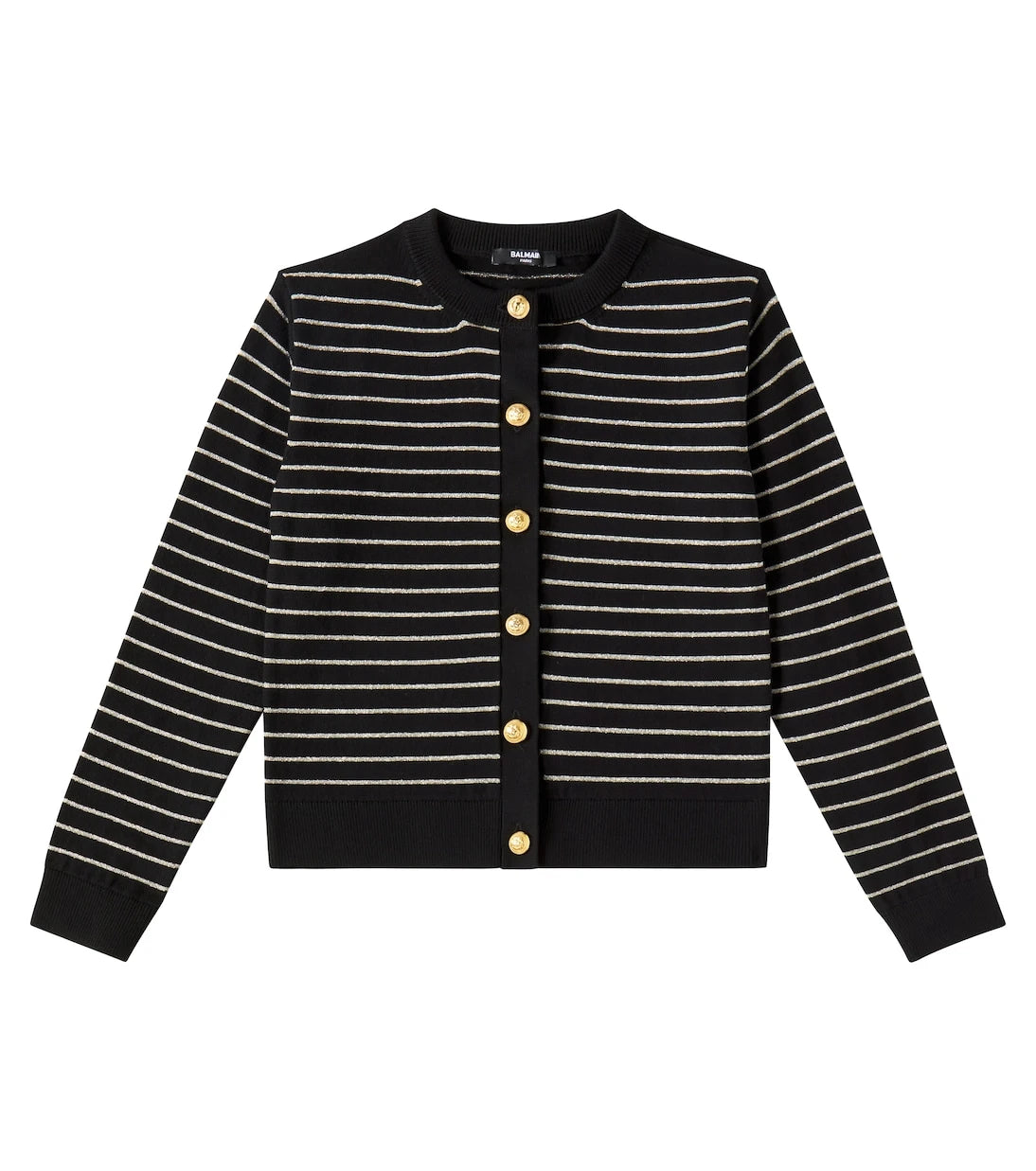 Balmain Kids - كارديجان قطن