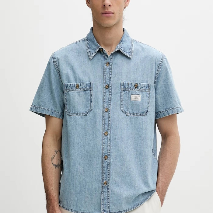 Guess Jeans риза мъжка от деним
