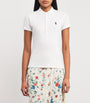 Polo Ralph Lauren White Stretch-Cotton Julie Polo Shirt