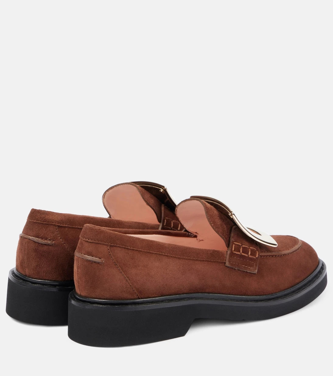 Roger Vivier - Viv' Rangers suede loafers