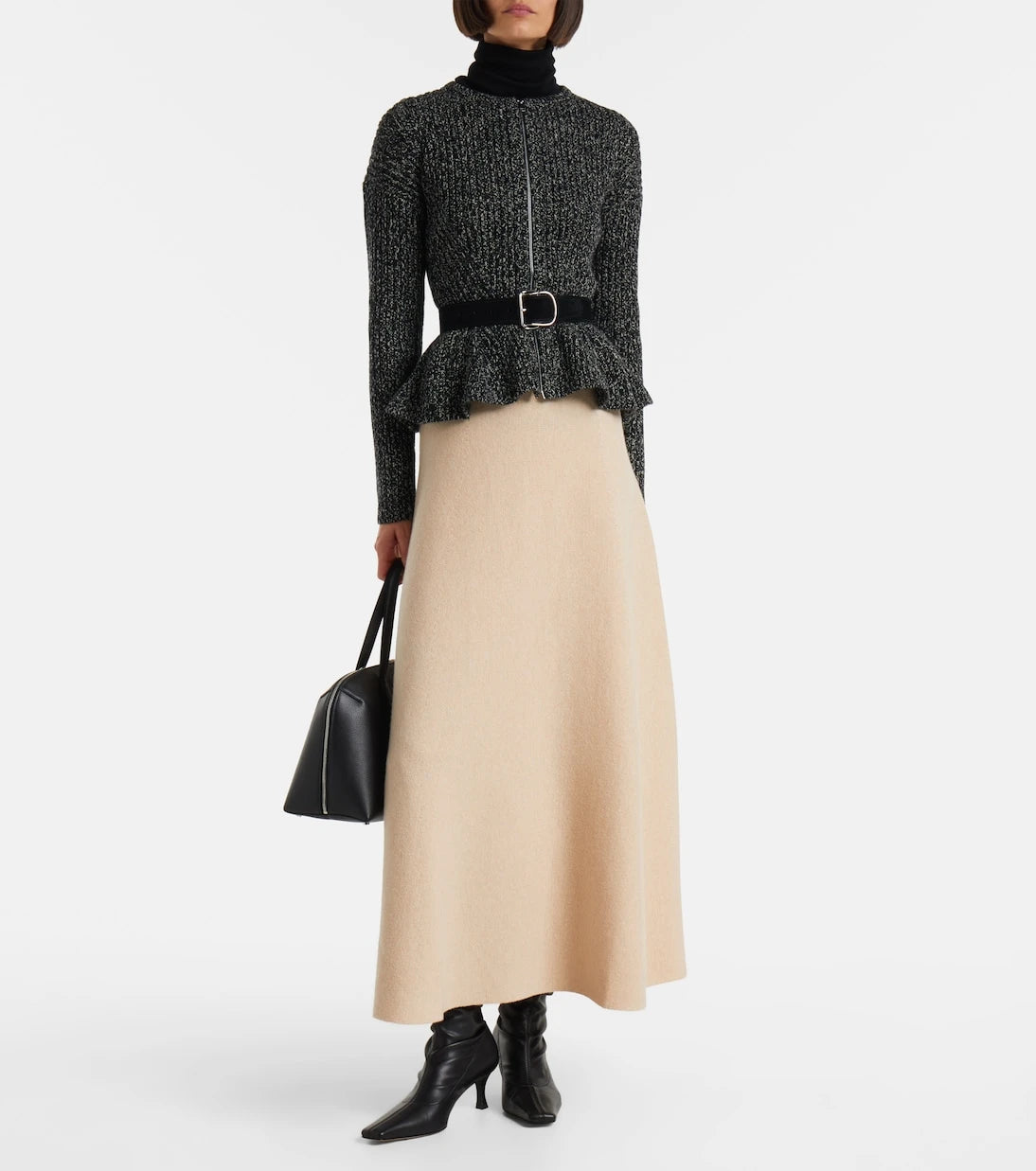 Max Mara - Giberna wool and cashmere maxi skirt