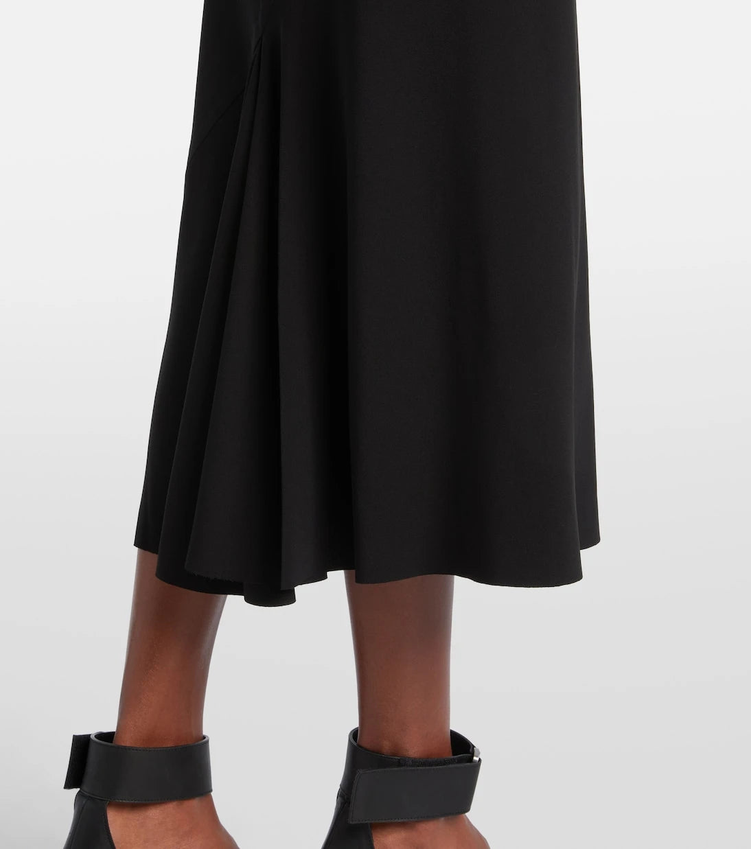Rick Owens - Saten midi etek