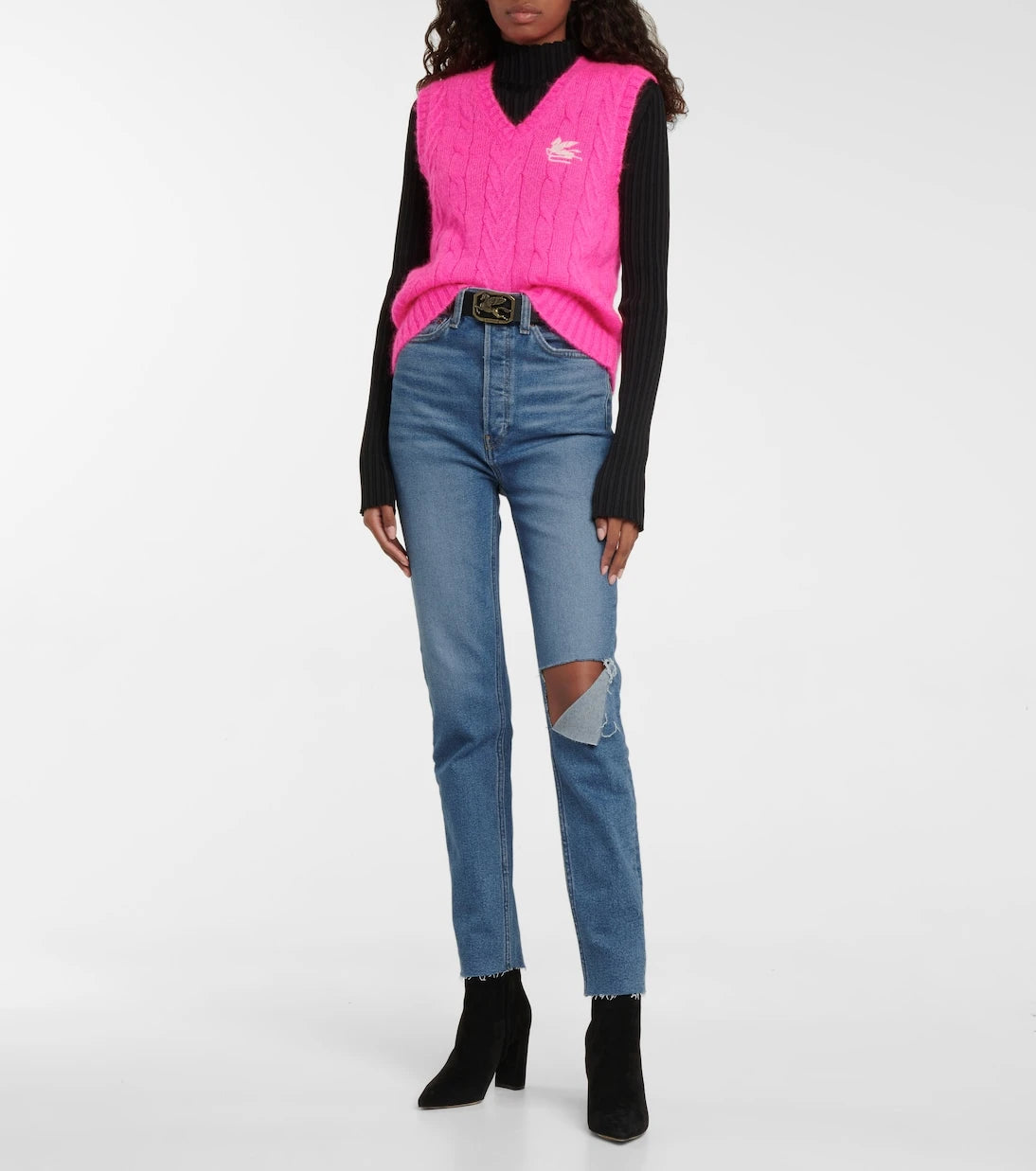 Re/Done - 90s Ultra high-rise skinny jeans