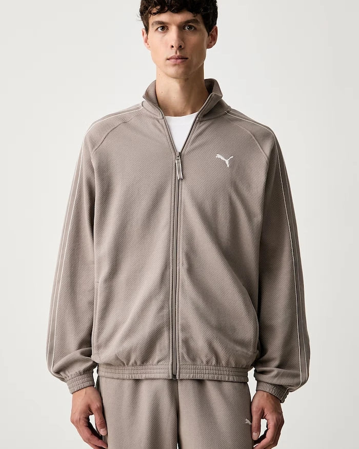 Puma fermuarlı erkek pamuklu CLASS sweatshirt