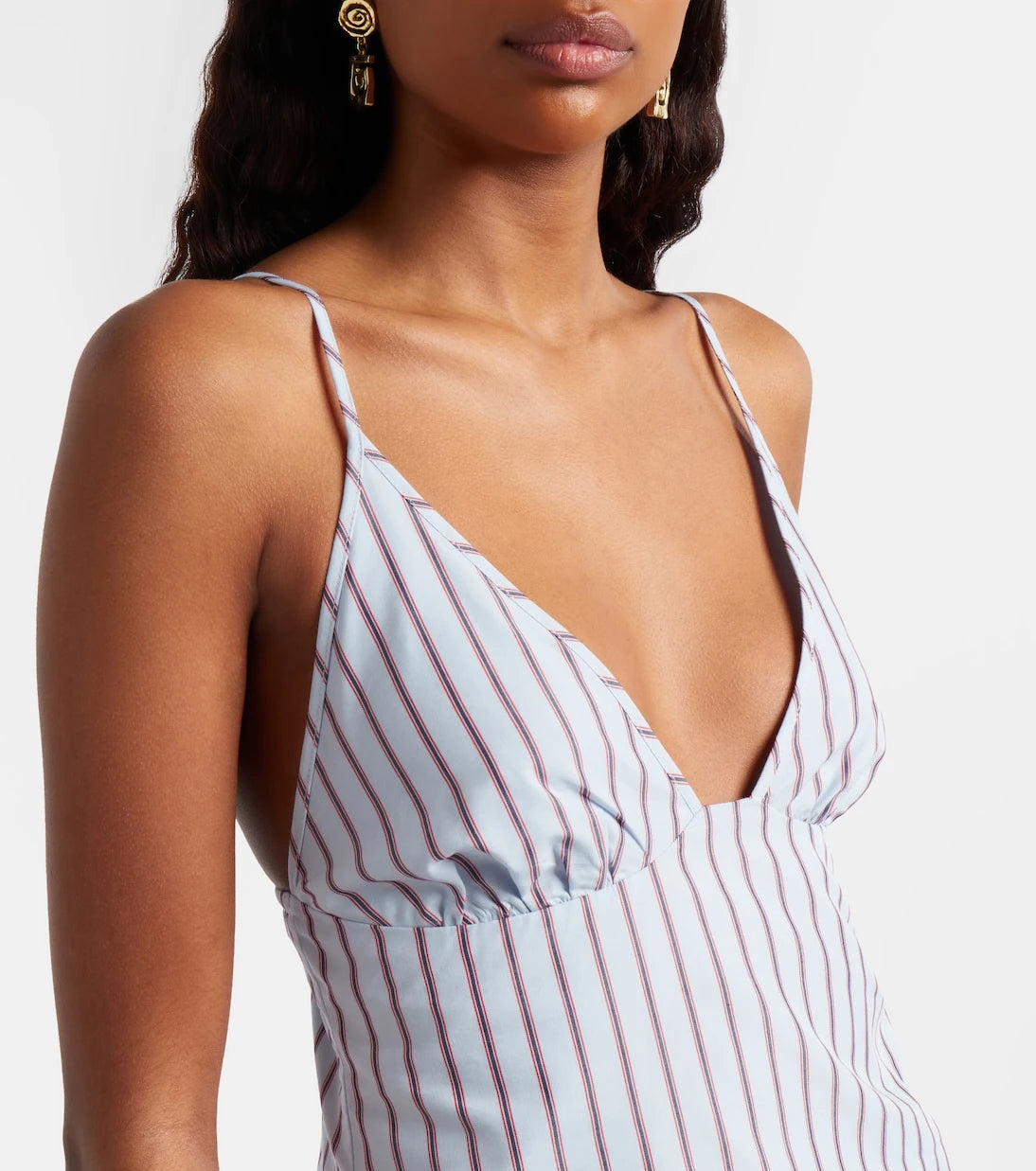 SIR - Lista pinstripe cotton-blend top