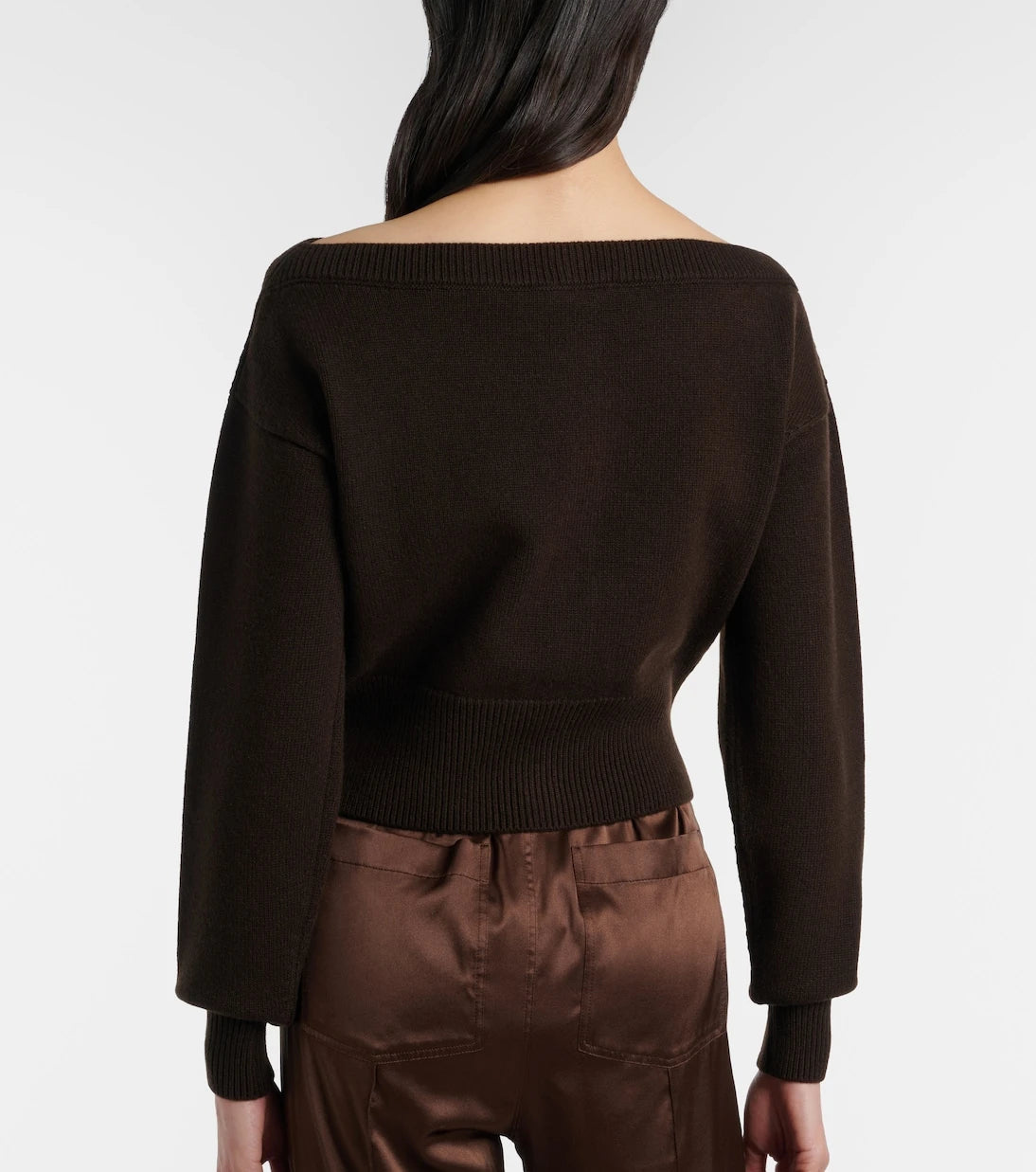Tom Ford - Off-shoulder cashmere cardigan