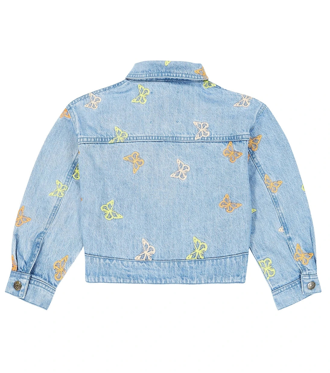 The New Society - Burbank embroidered denim jacket