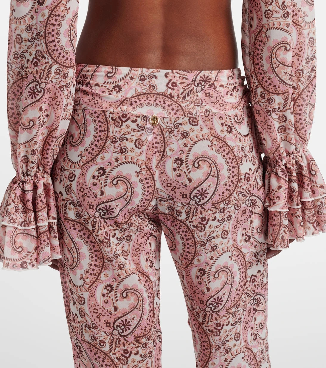 Bananhot - Bowie paisley flared pants