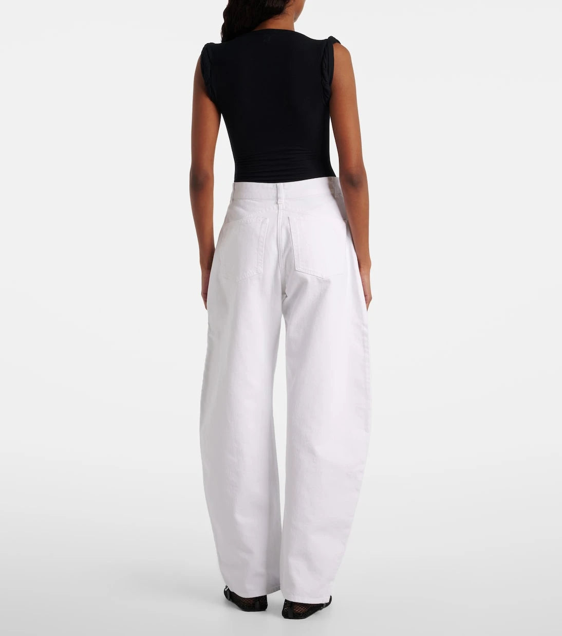 Alaïa - Barrel-leg jeans
