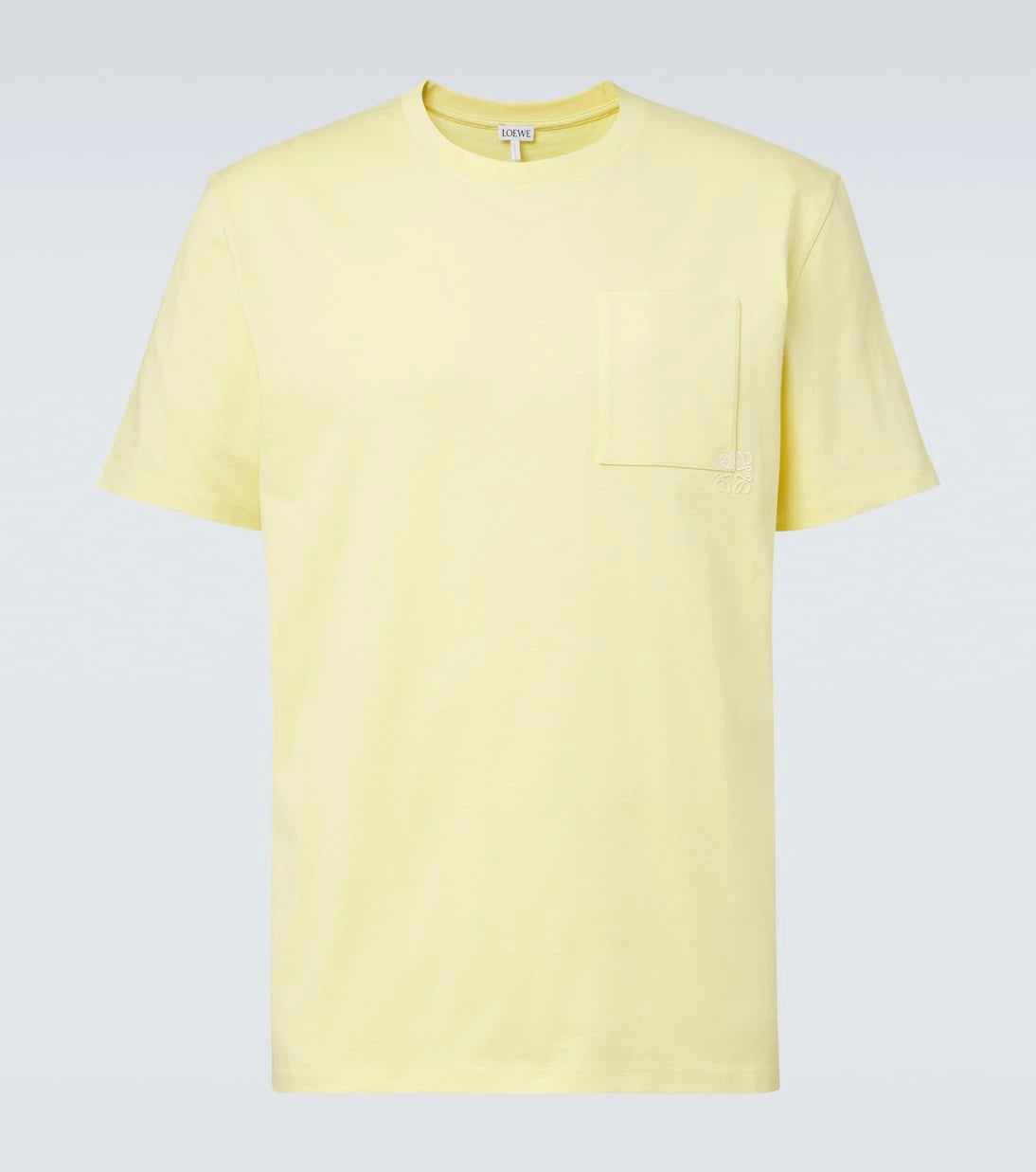 Loewe - Logo embroidered cotton T-shirt