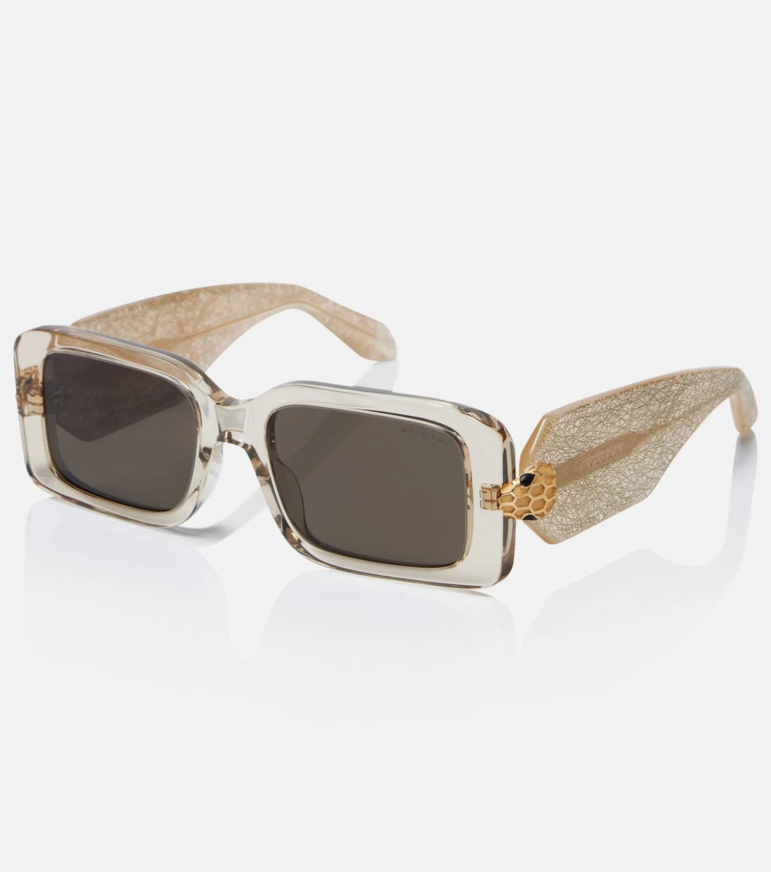 Bvlgari - Serpenti Forever rectangular sunglasses