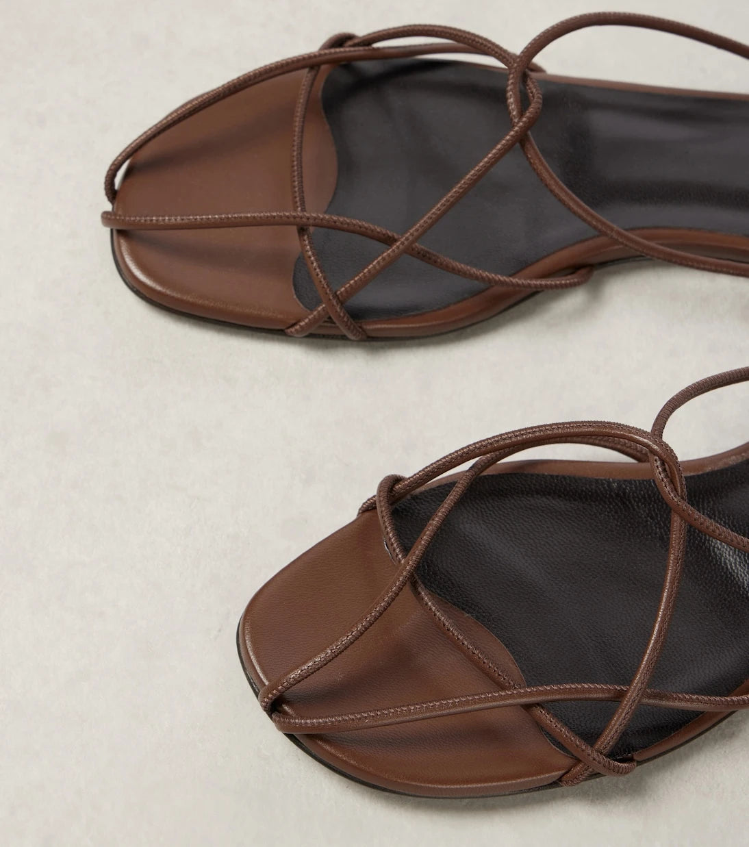 Khaite - Loulou leather sandals