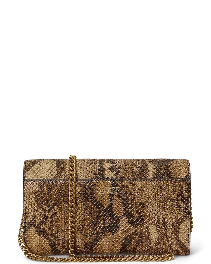 Lauren Ralph Lauren kadın deri crossbody çanta