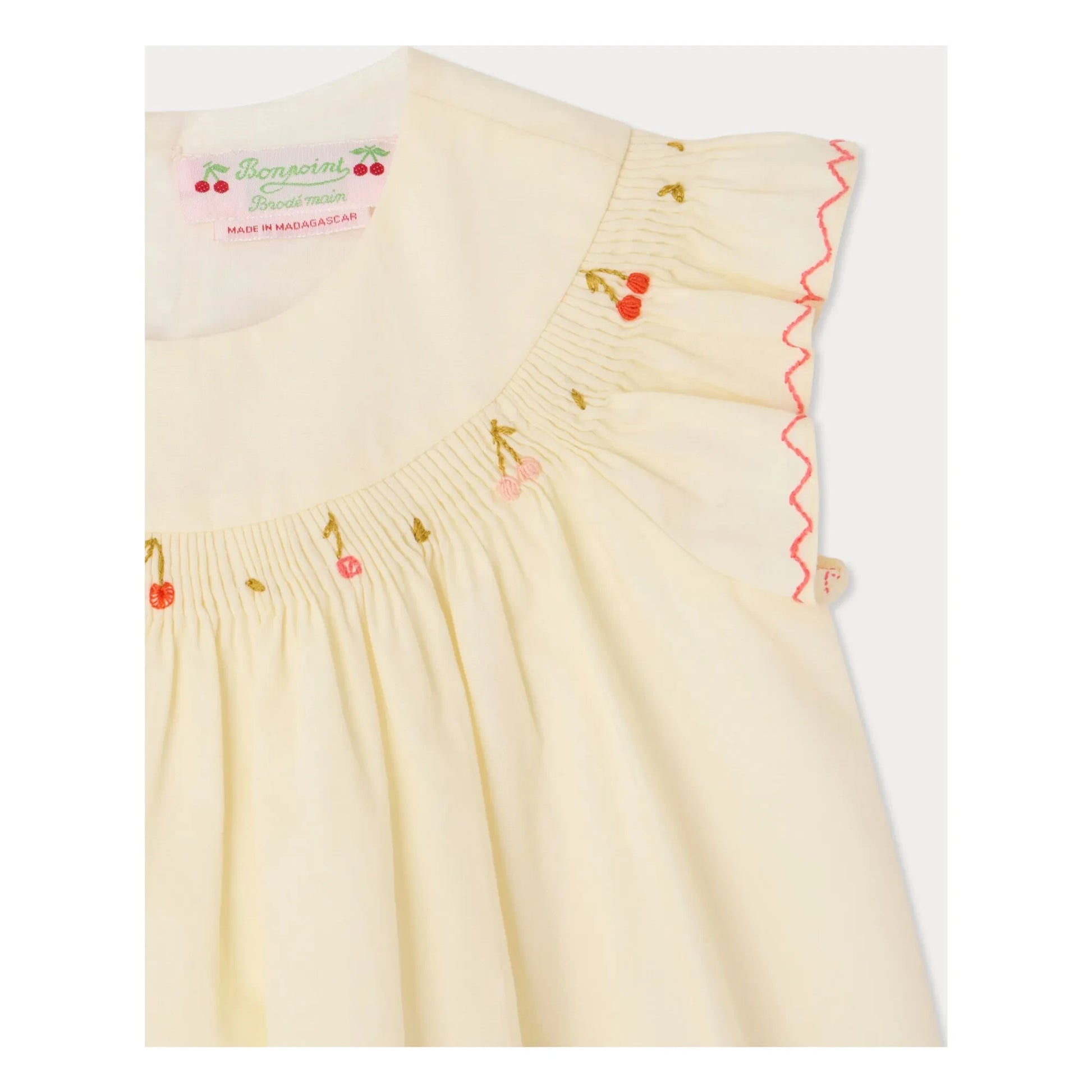 Bonpoint - Amantine organic cotton dress | Ecru