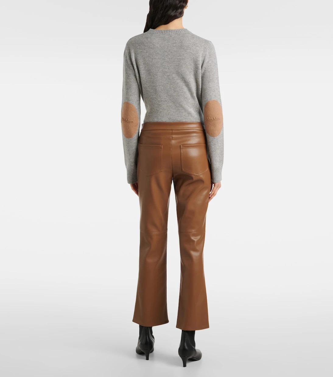 'S Max Mara - Sublime cropped mid-rise bootcut pants