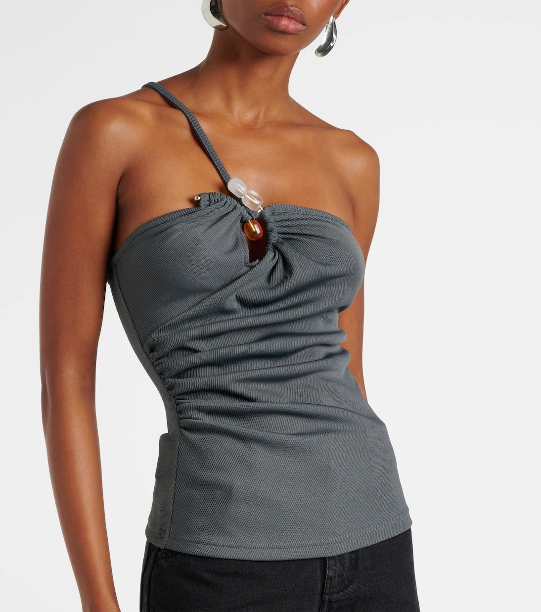 Christopher Esber - Concave Stone asymmetric top