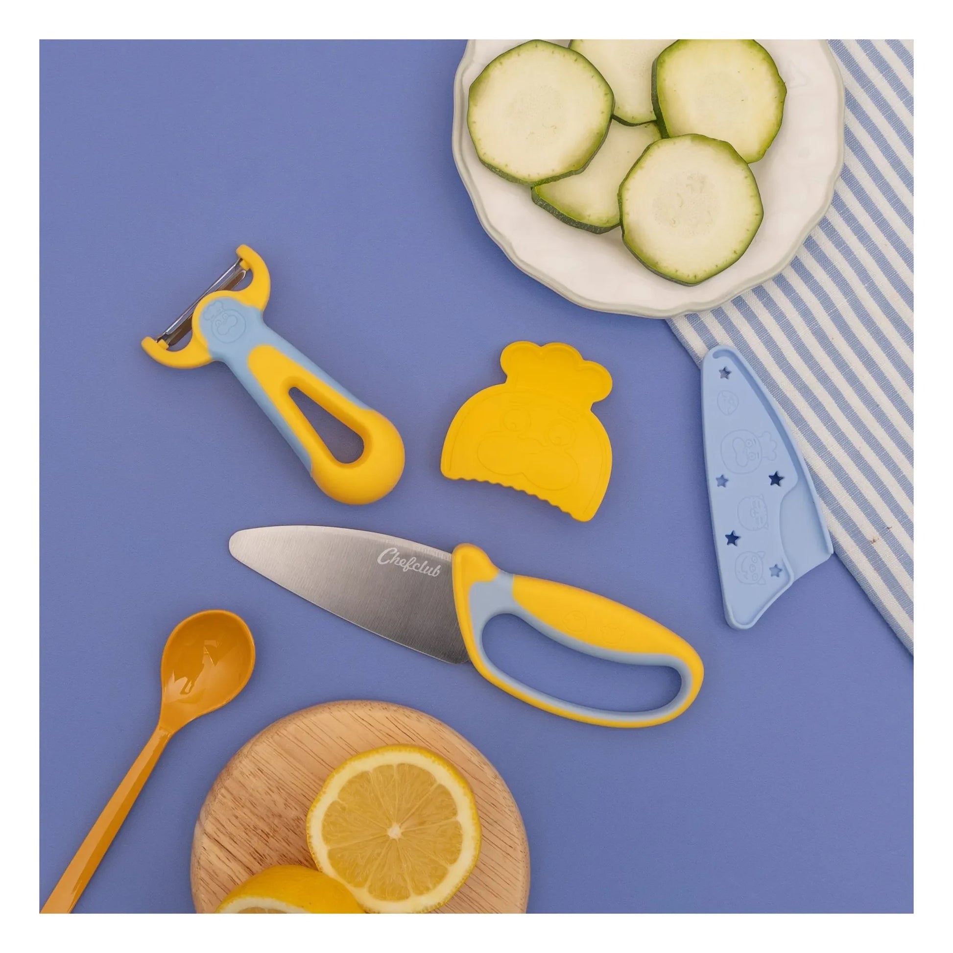 Chefclub - Peeler and knife kit | Yellow
