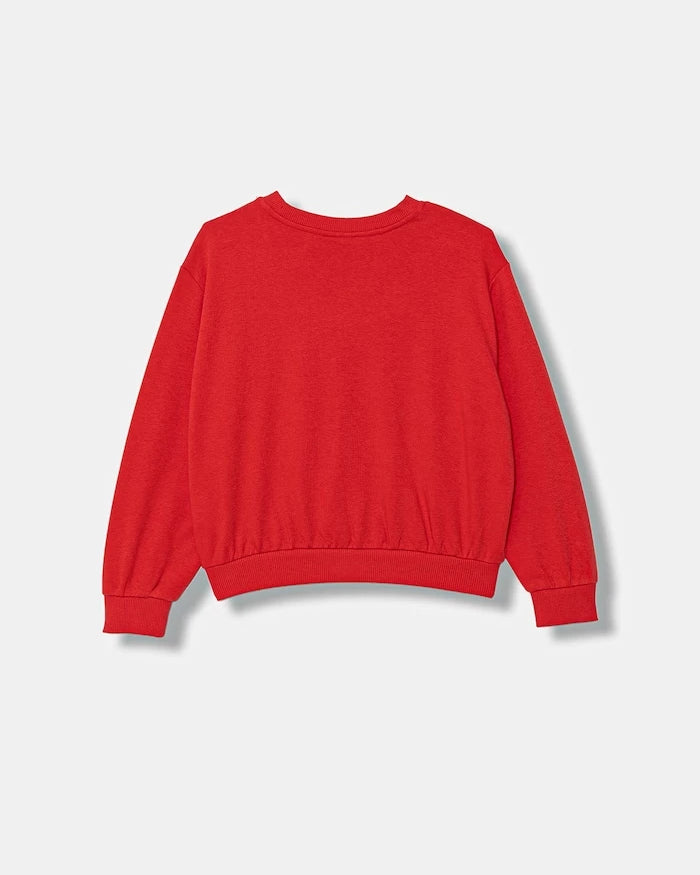 United Colors of Benetton çocuk pamuklu sweatshirt