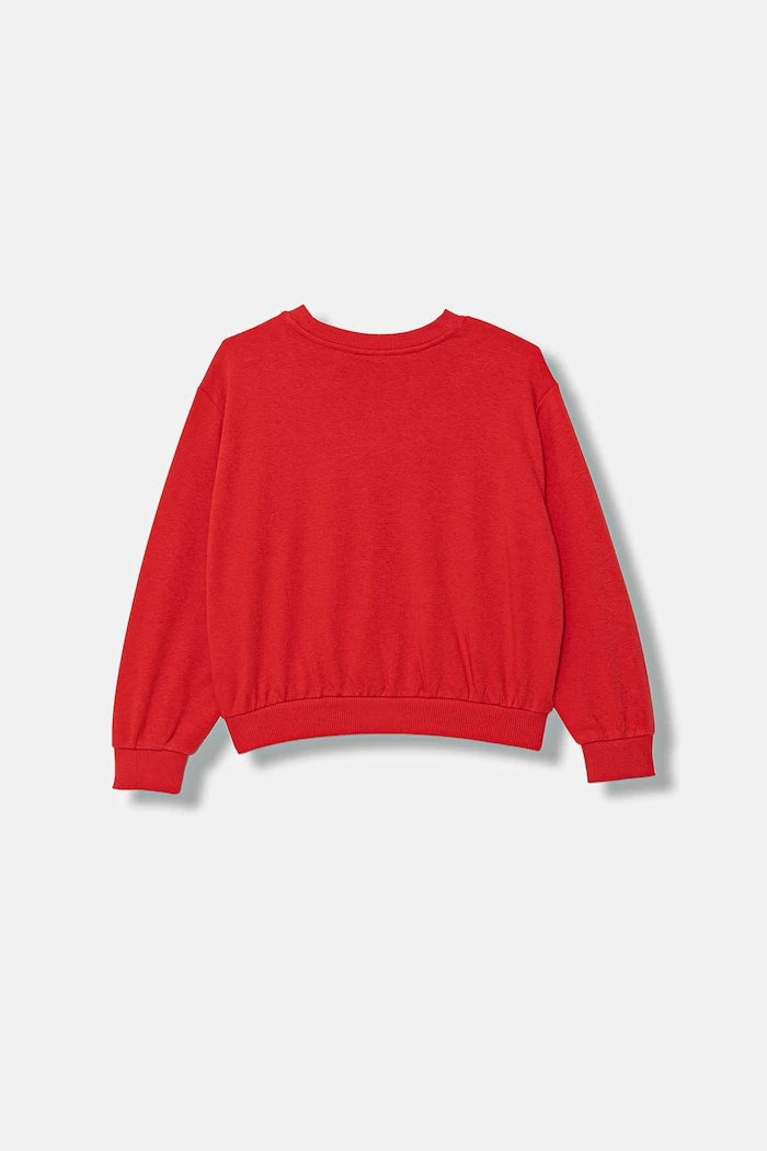 United Colors of Benetton çocuk pamuklu sweatshirt