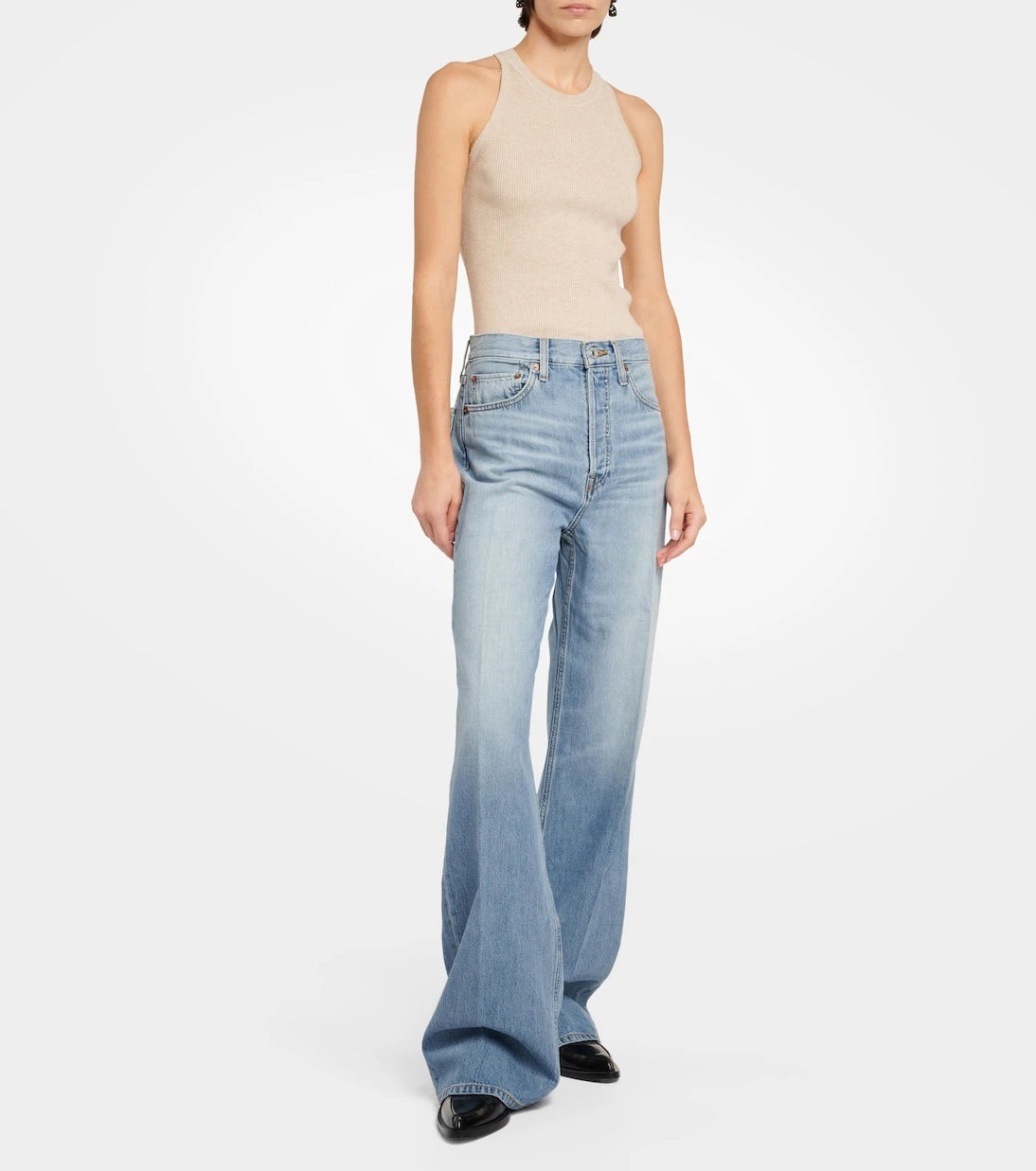 Re/Done - ’70s high-rise wide-leg jeans