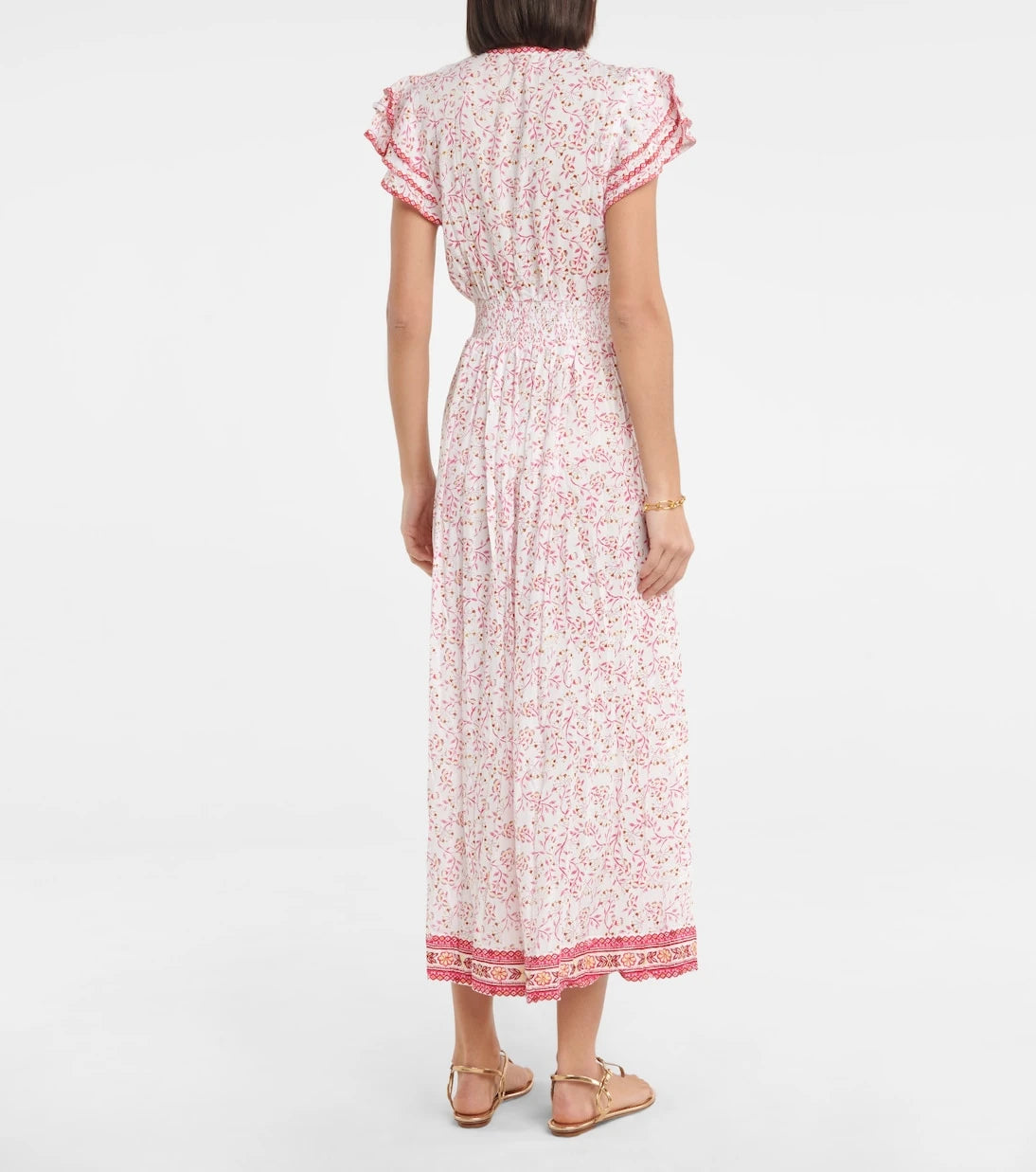 Poupette St Barth - Della floral midi dress