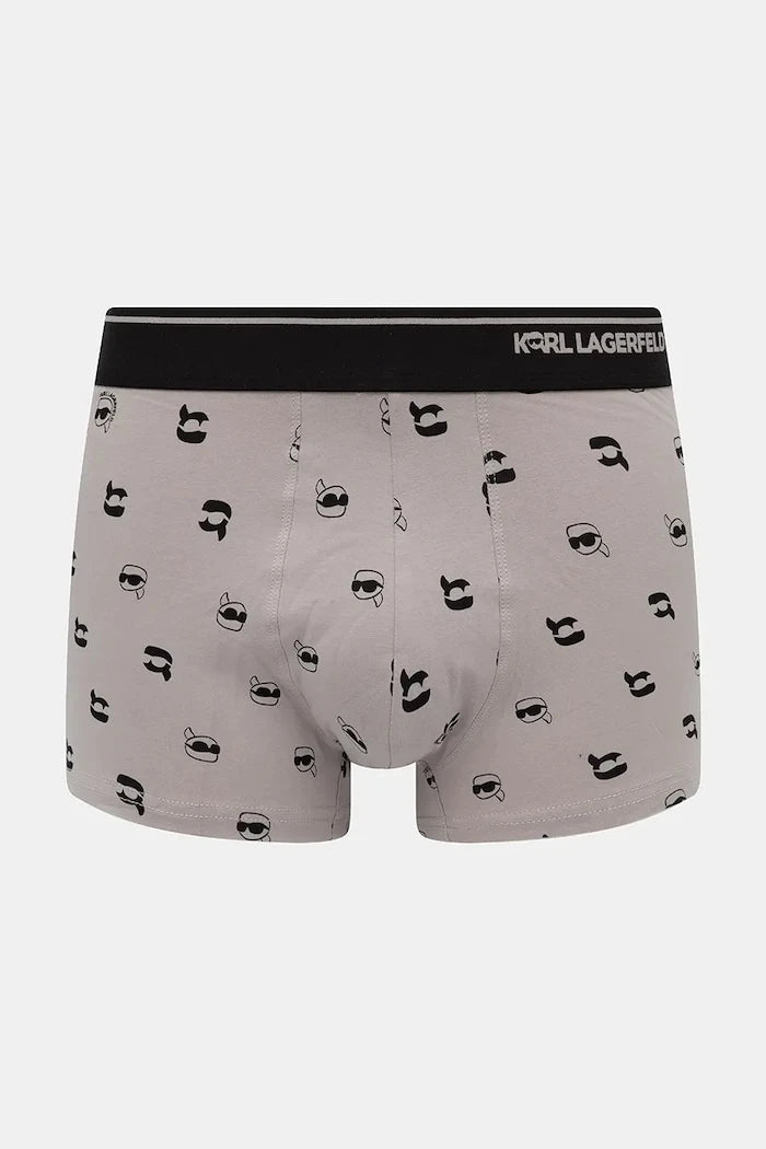 Karl Lagerfeld erkek pamuk ve elastan boxer 3'lü