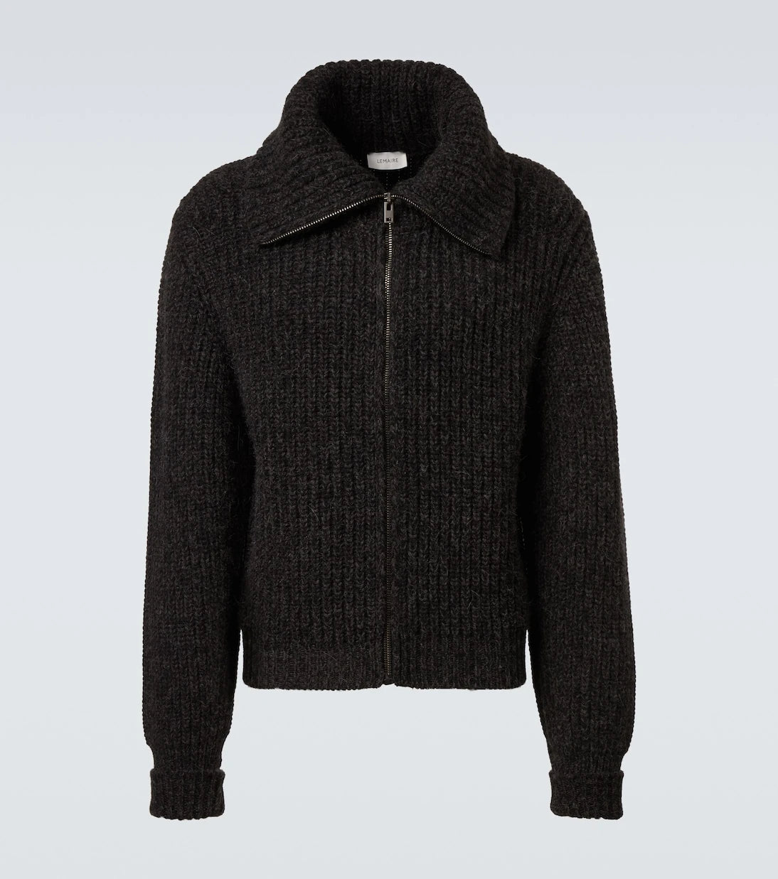 Lemaire - Alpaca and yak wool zip-up cardigan