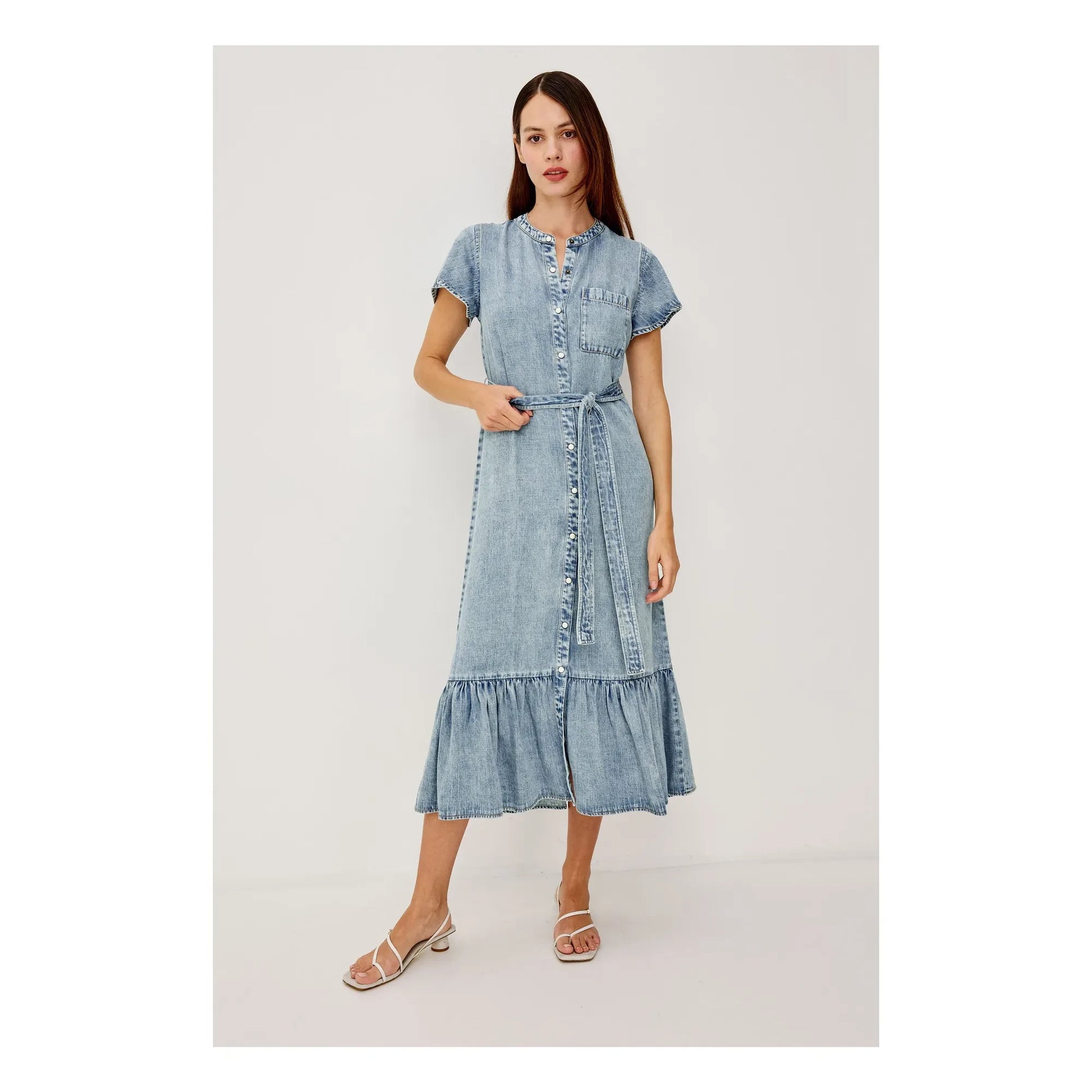 Rails - Kahlo dress | Denim blue