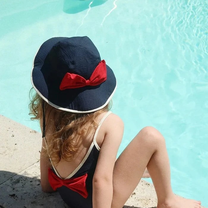 Детска капела Konges Sløjd BOWIE SWIM HAT GRS