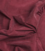 Vivienne Westwood Burgundy Andalouse Asymmetric Draped Top