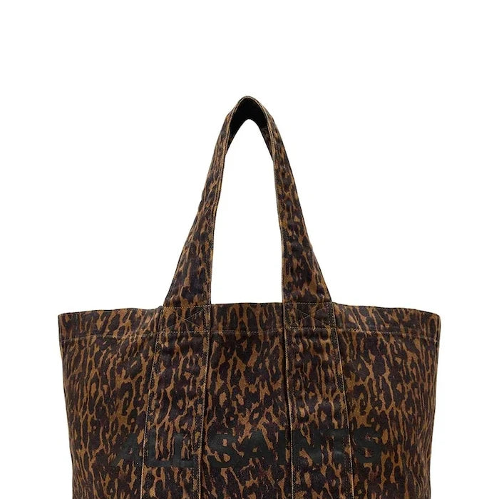 AllSaints чанта tote дамска от кожа IZZY