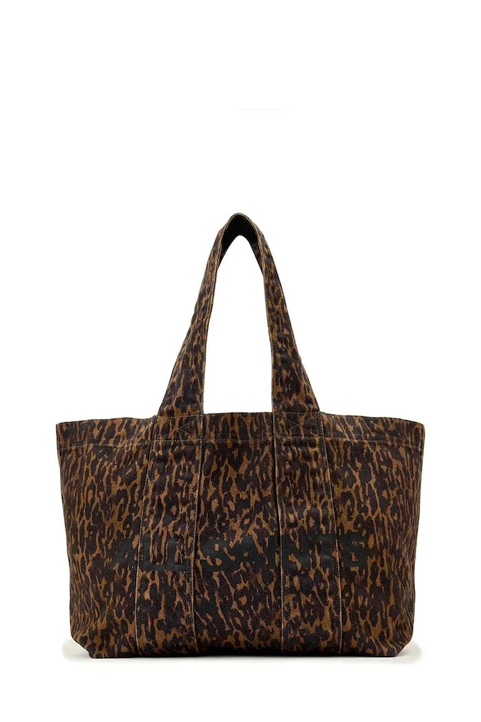 AllSaints чанта tote дамска от кожа IZZY
