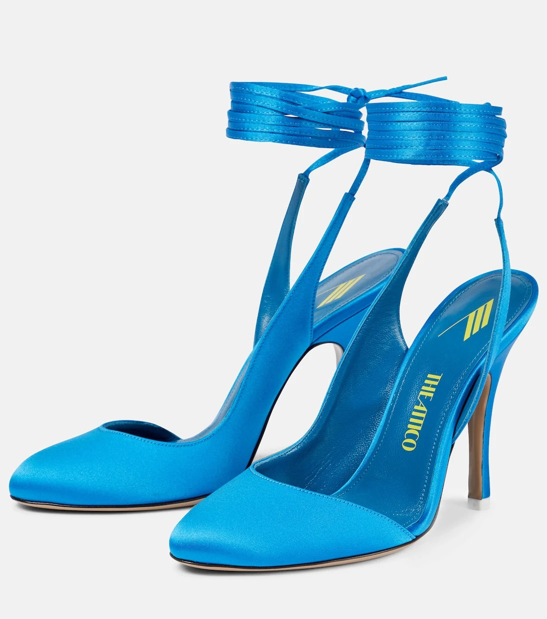 The Attico - Carrie satin pumps