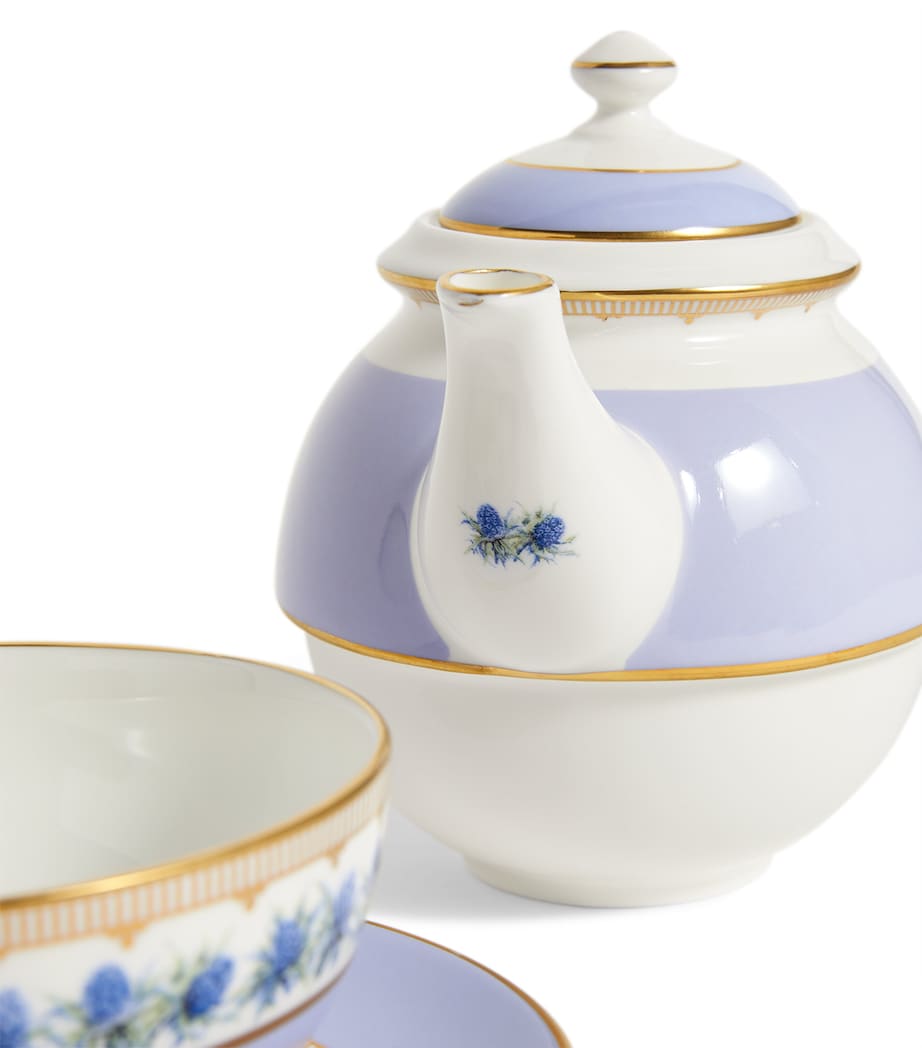 Shell Garden Floral Tea For One Set