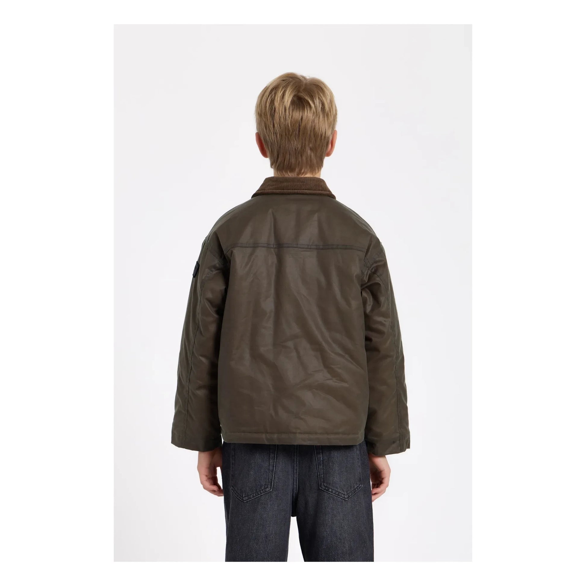 Finger in the nose - Clark Oiled Canvas Jacket | Khaki