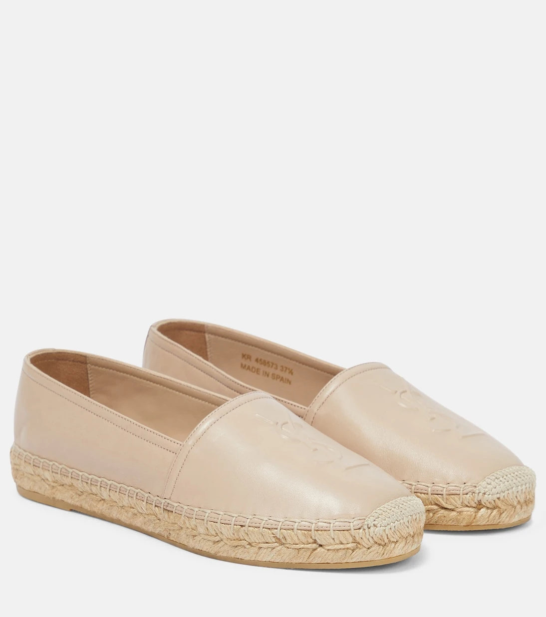 Saint Laurent - Monogram deri espadriller