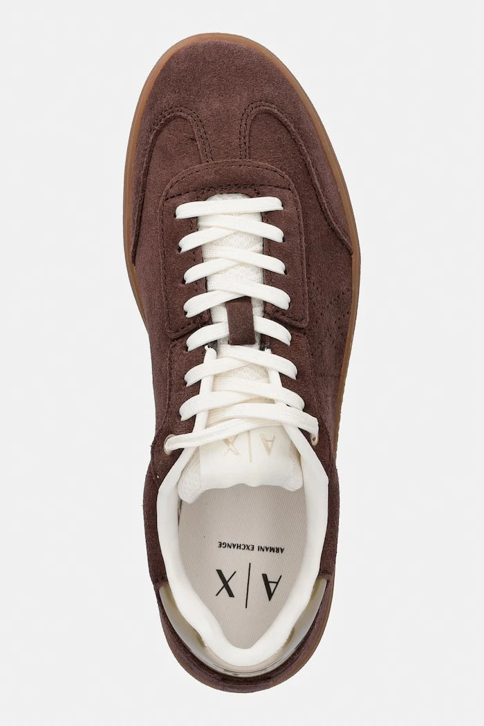 Armani Exchange маратонки дамски велурени