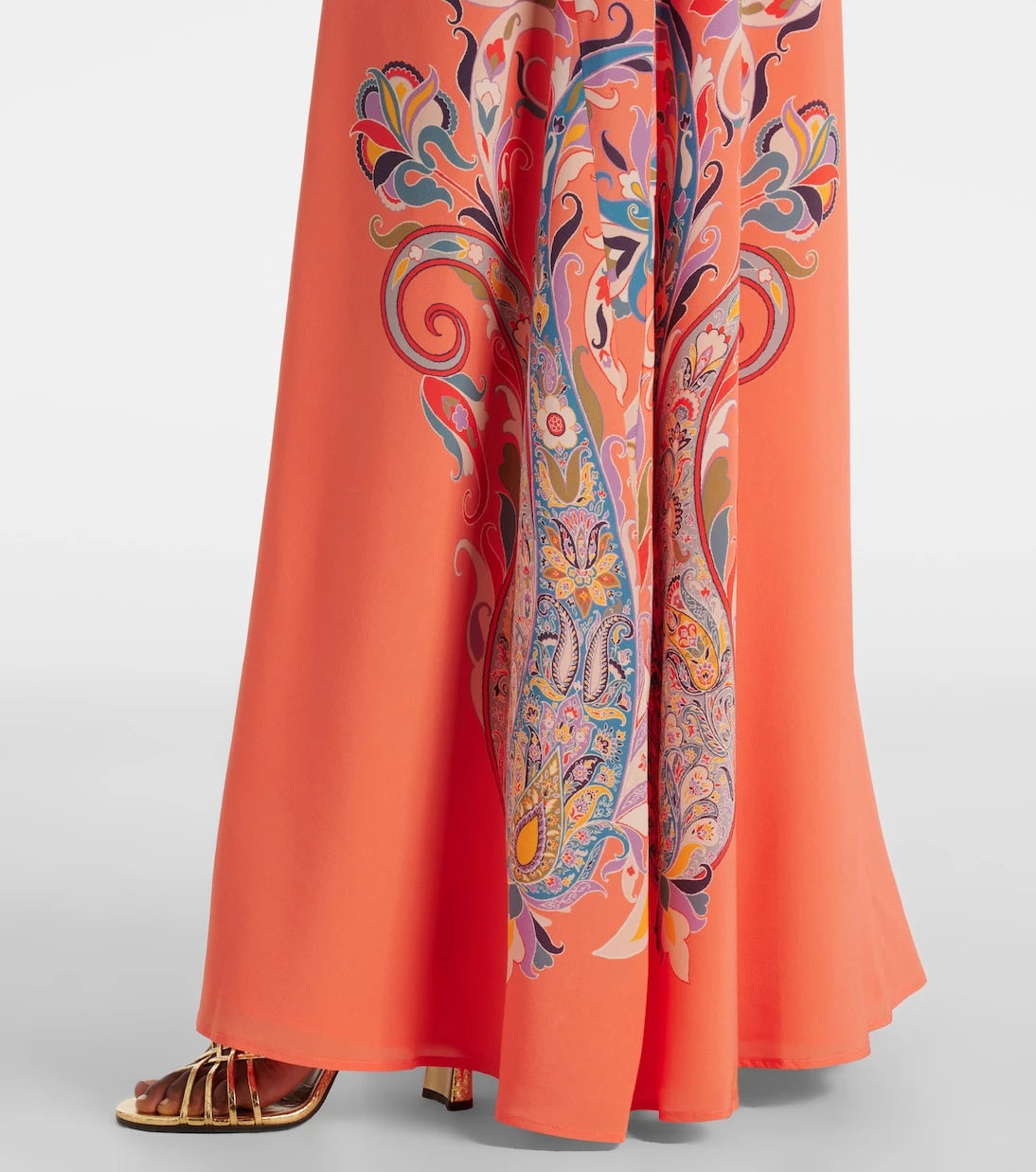 Etro - Paisley silk maxi skirt