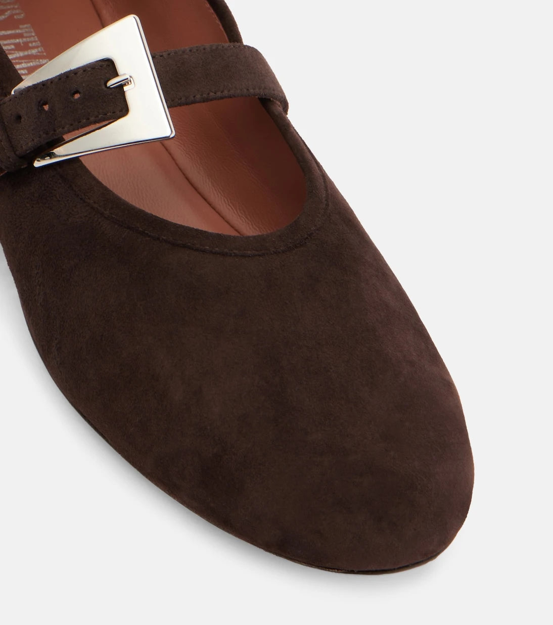 Paris Texas - Sveva suede Mary Jane flats