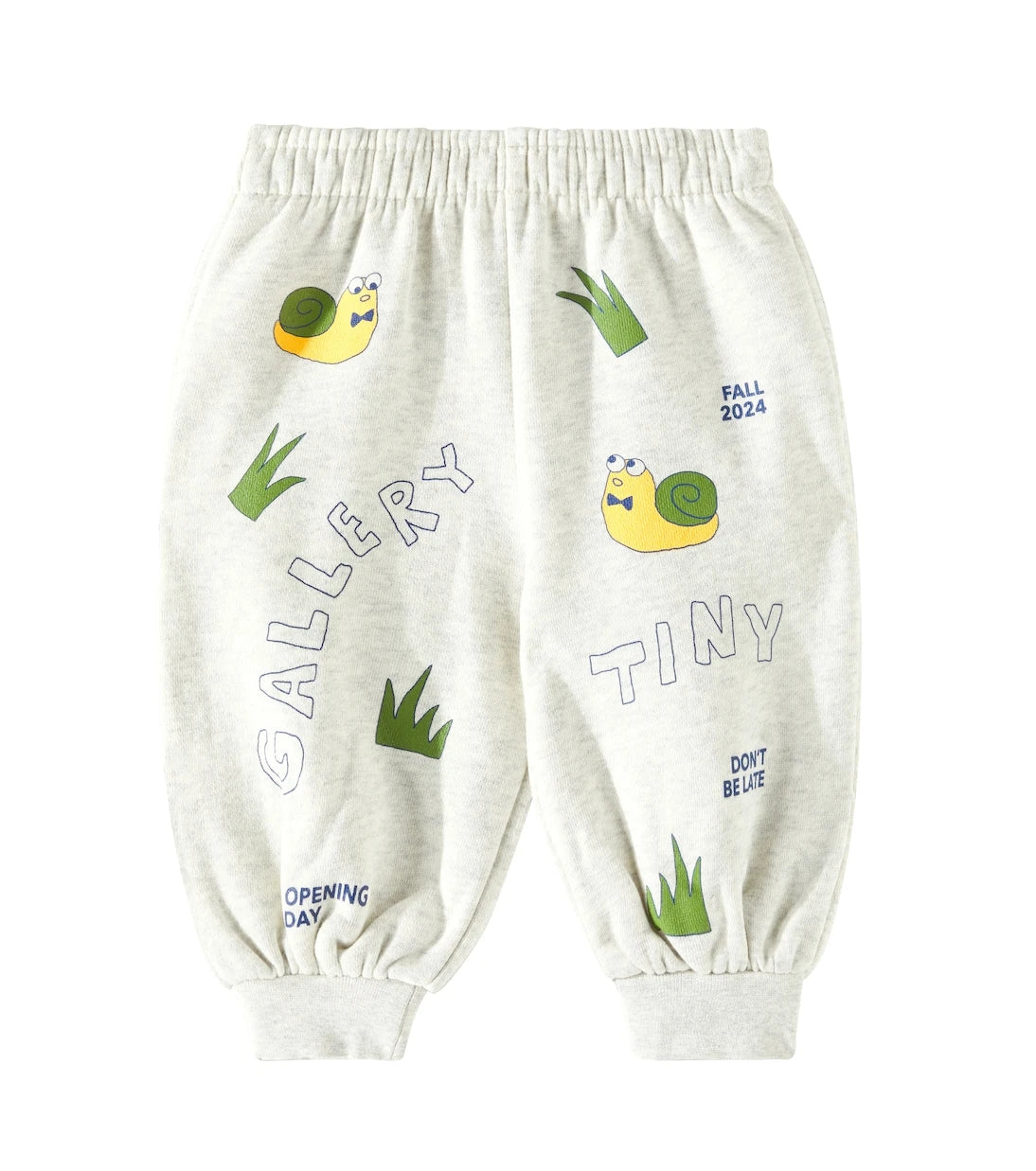 Tinycottons - Baby Artsy Snail cotton sweatpants