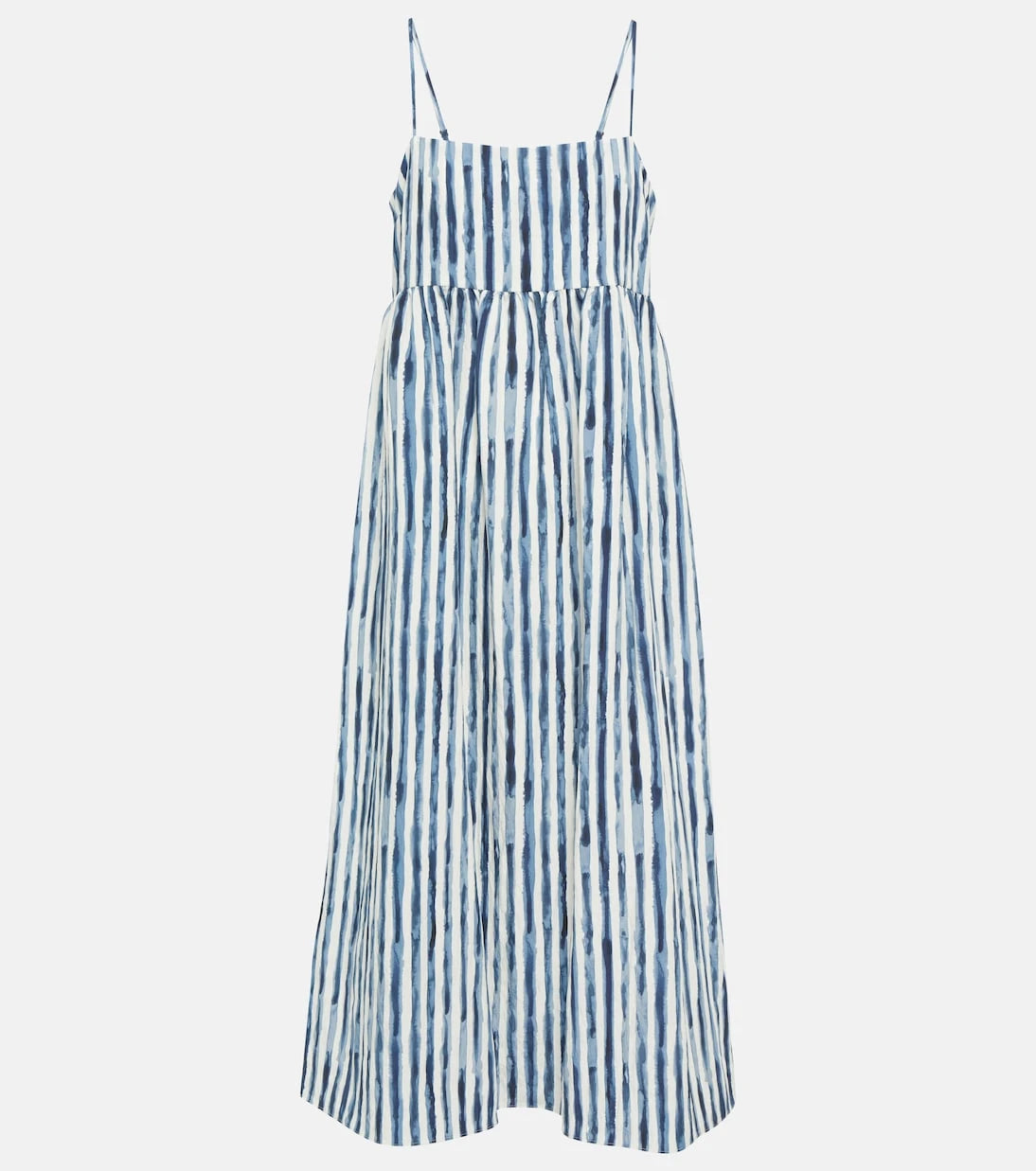Vince - Striped midi dress