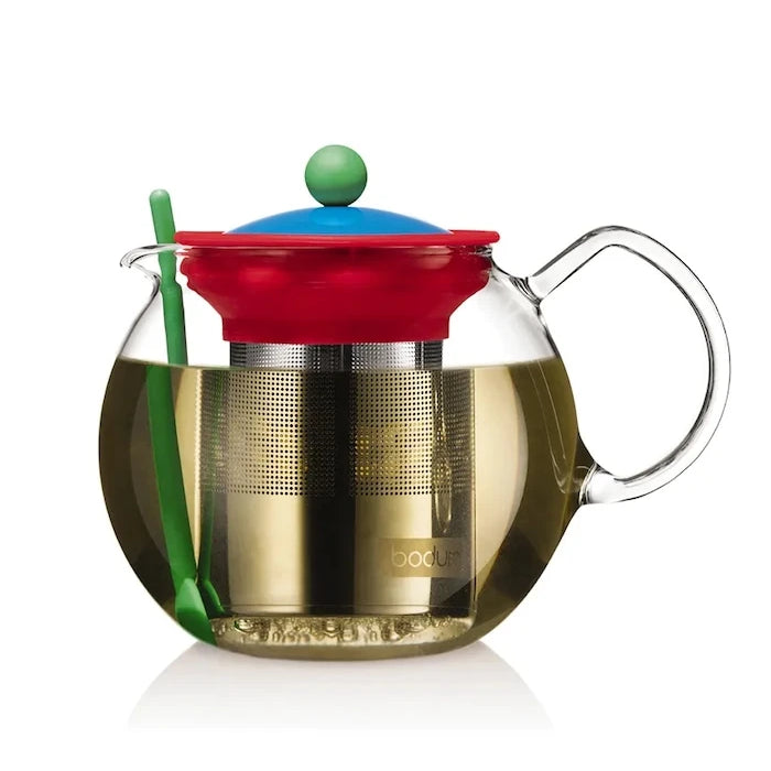 Bodum borosilikat cam çay demleyici MoMA Assam 1 l