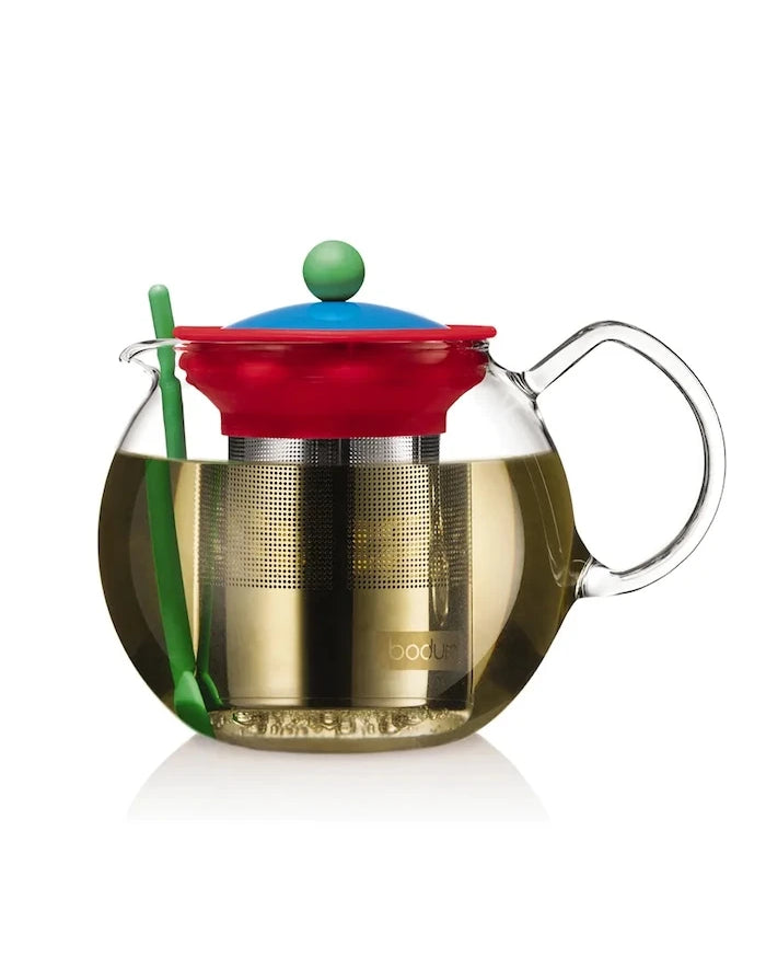 Bodum borosilikat cam çay demleyici MoMA Assam 1 l